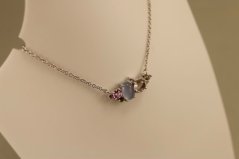 Celebritka - farebné zirkóny - striebro