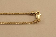 Retiazka-Fox- kombinované zlato-14 karátov