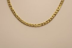 Zlatá retiazka Pancier zo žltého zlata, 41,5 cm, 2,05 g, 14k 585/1000