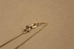 Retiazka - vzor Anker - žlté zlato - 14 karátov