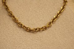 Retiazka- UNISEX- Anker- pozlátená chirurgická oceľ