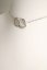 Strieborný náhrdelník prepojené srdcia číre zirkóny, rhodium, 43-46 cm, 3,09 g, 925/1000