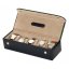 Pánsky box na hodinky 1528 - Materiál: Imitácia kože, Farba: Zelená-károvaná, Rozmery: 32x12x8, Dámske/Pánske: Pánske