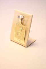 Zlatý prívesok so znamením Váhy, lesklo-matný, žlté zlato, 1,61 g, 14K 585/1000