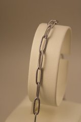 Retiazka-reťazový vzor- gravír-chirurgická oceľ