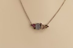 Celebritka - farebné zirkóny - striebro