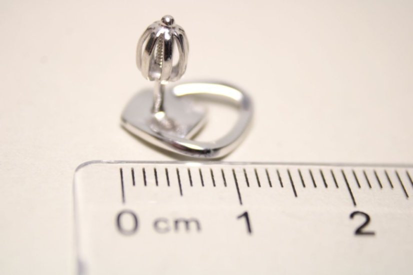 Kombinované strieborné naušnice lesklo-matné s gravírom, šrubovačky, 2,31g, 925/1000 - Materiál: Kombinované striebro, Váha (g): 2,31, Rýdzosť: STRIEBRO 925/1000