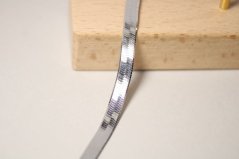 Strieborný náramok plochý, rhodium, 19,5 cm, 4,31 g, 925/1000