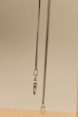 Strieborný náramok pevné lanko, 18cm, 2,11g 925/1000