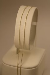 Retiazka - vzor Anker - žlté zlato - 14 karátov