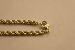 Retiazka- vzor Valis- žlté zlato- 14 karátov