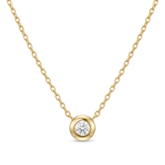 Celebritka-Kruh-Číry zirkón-Anker-Žlté zlato-14k