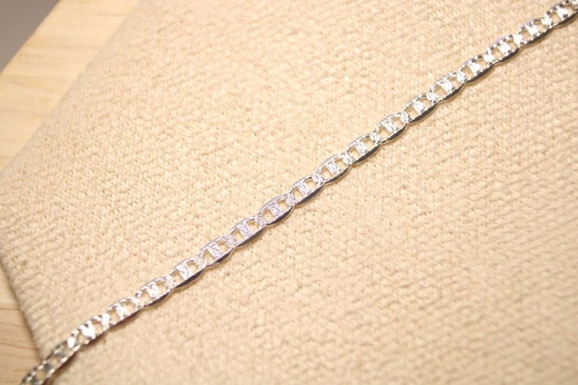 Náramok-gravírovaný-Marina gucci-striebro-rhodium