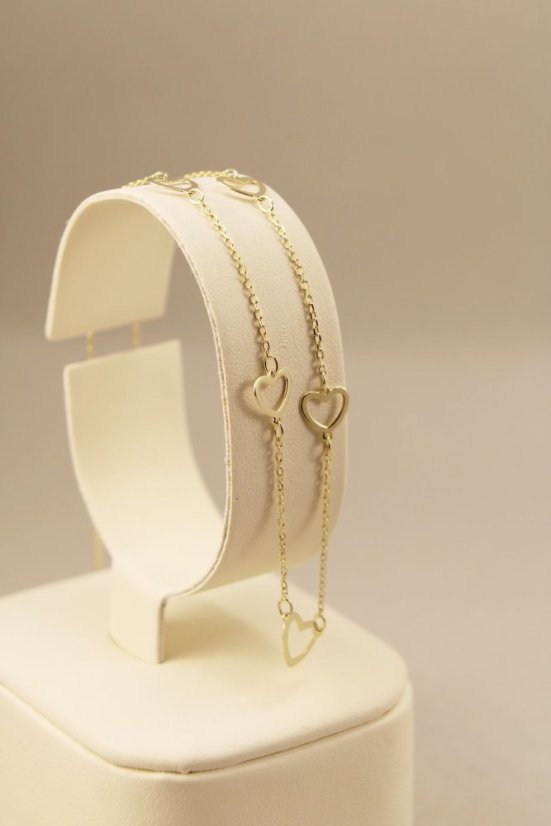 Celebritka-Srdce-Anker-Žlté zlato-14k