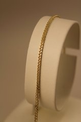 Náramok - Fox- kombinované zlato-14 karátov