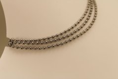 Retiazka- Military štýl- guličky- chirurgická oceľ