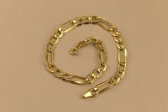 Náramok - Figaro - žlté zlato - 14 karátov