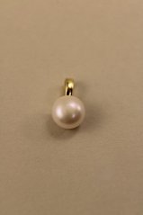 Prívesok- perlička- pozlátené striebro- 925/1000