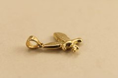 Prívesok-orol-žlté zlato-14 K