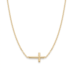 Celebritka-Krížik-Anker-Žlté zlato-14k